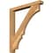 Ekena Millwork Balboa Block Rough Sawn Bracket w/ Offset Brace, Western Red Cedar, 4"W x 28"D x 32"H BKT0402X28X32BOA05RWR - alternate 1